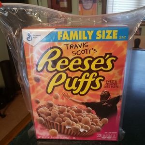 Travis Scott limited edition Reese's puffs